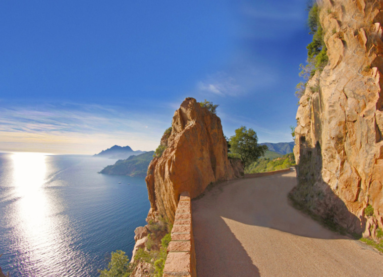 Les routes en Corse