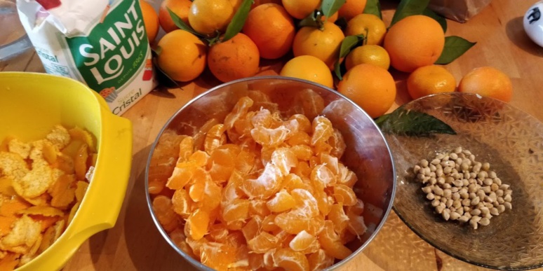 Confiture de mandarine corse Confiture de mandarine corse