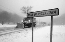 Vizzavona sous la neige en octobre