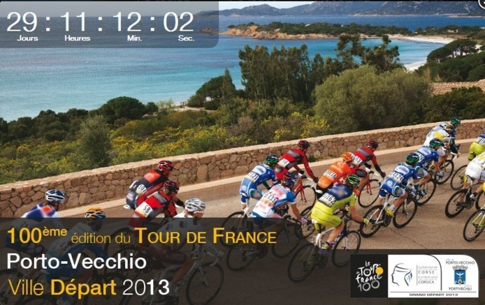 Le départ du Tour de France en Corse dans J -30