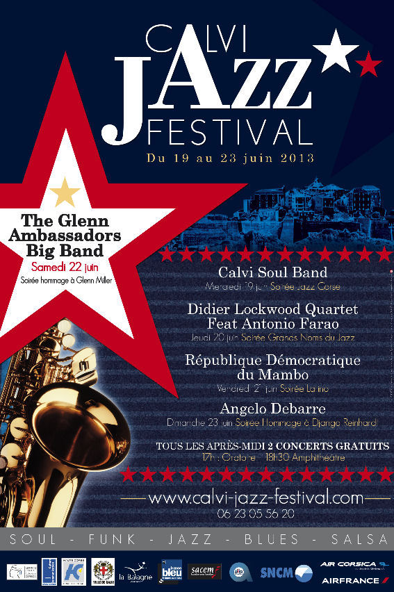 Calvi Jazz Festival, 19 au 23 juin 2013
