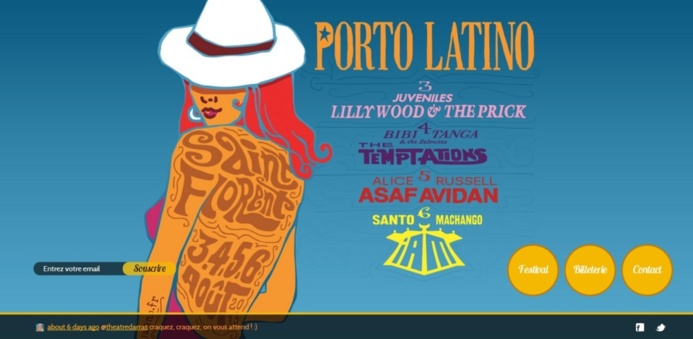 Porto Latino, nouveau site internet