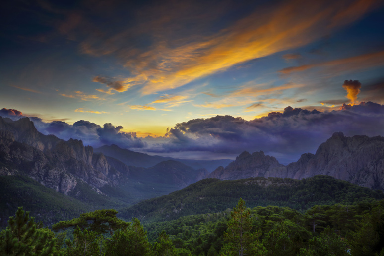 le massif de Bavella le massif de Bavella