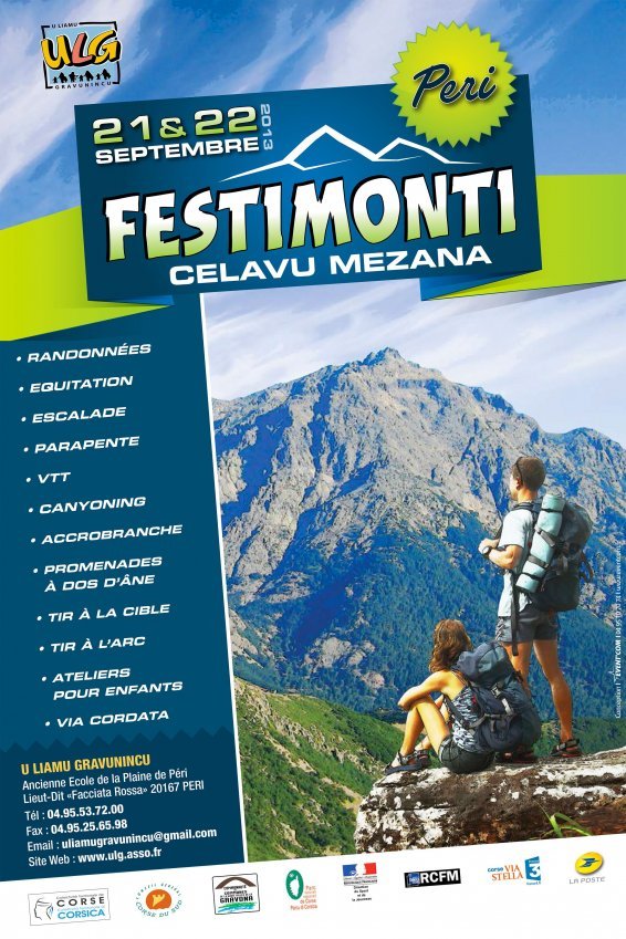 Festimonti 2013, les 21 et 22 Septembre...à Peri ! Festimonti 2013, les 21 et 22 Septembre...à Peri !