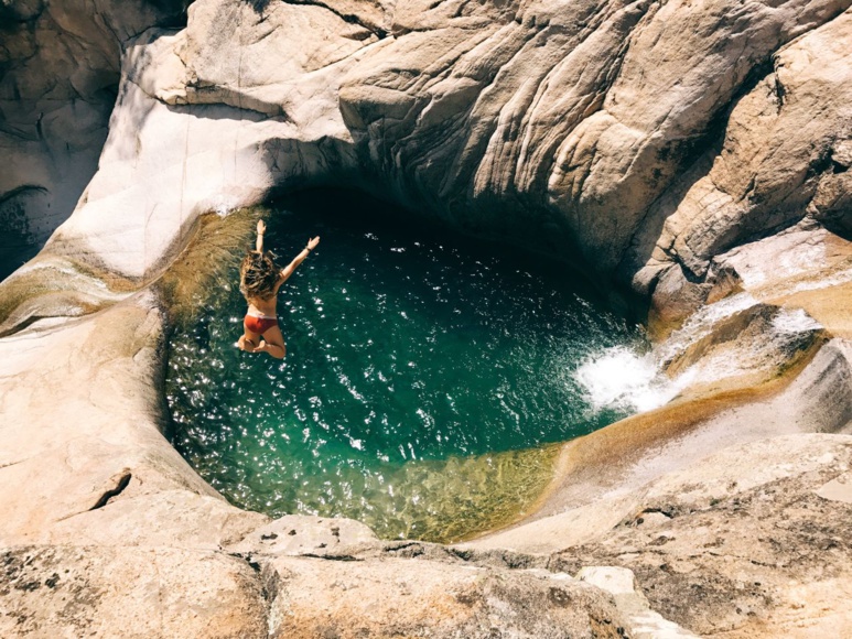 Les piscines naturelles de la Purcaraccia