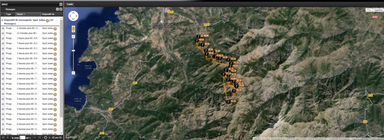 Suivre Julien Chorier en direct sur le GR20 Suivre Julien Chorier en direct sur le GR20