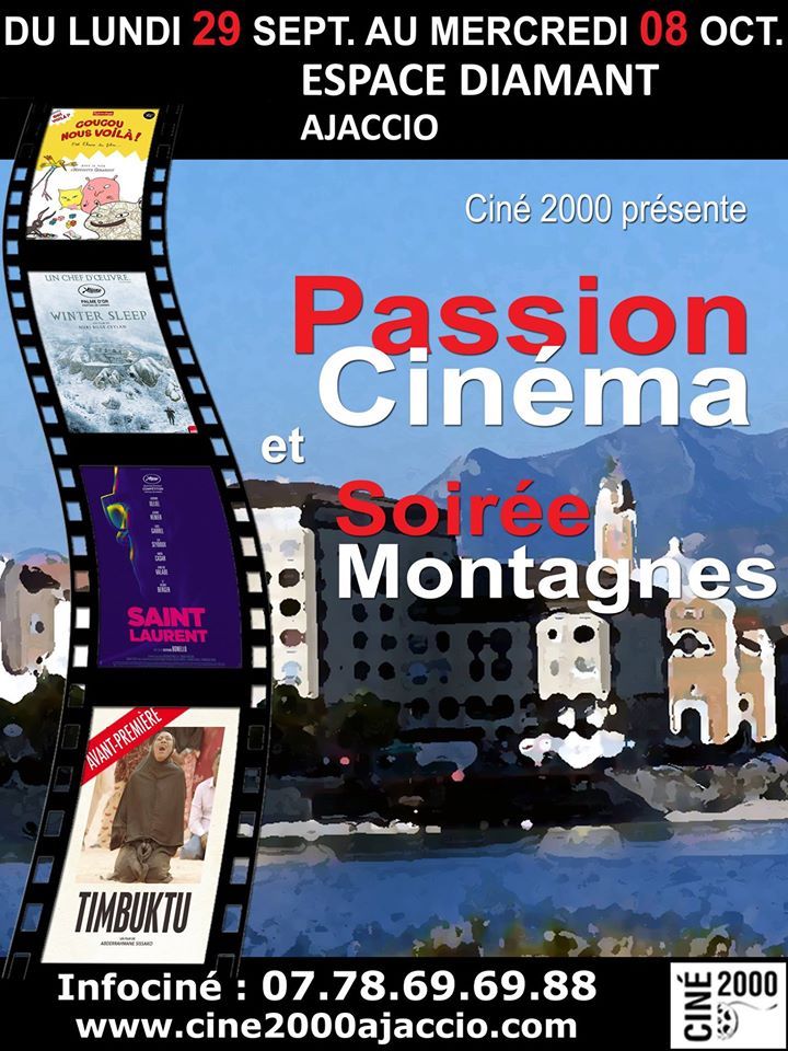 Festival passion cinéma et journée de la montagne à Ajaccio