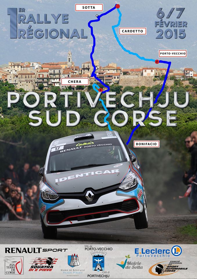 1er rallye auto de Porto Vecchio