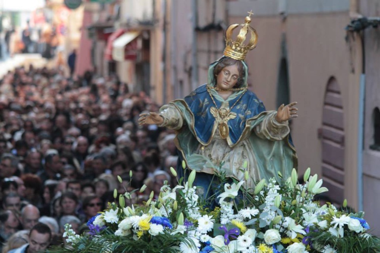 La Madonuccia à Ajaccio, le voeux des magnifiques anciens