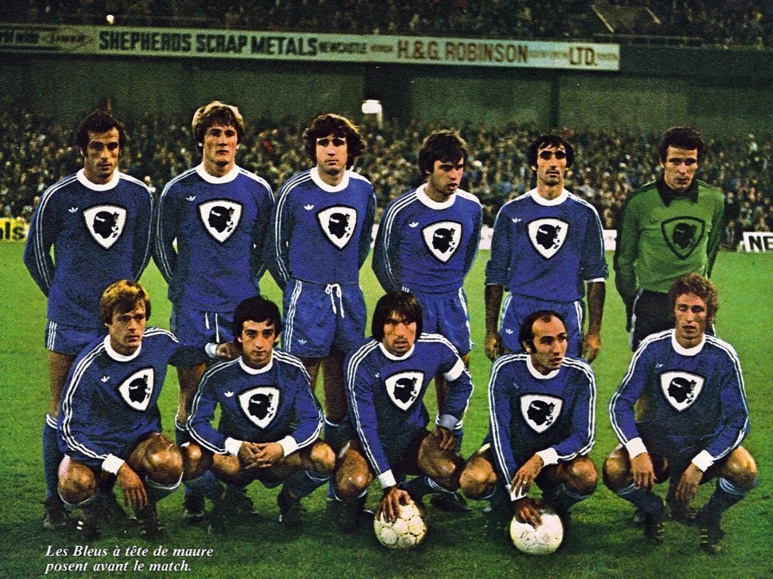 Bastia 1978 contre Newcastle Bastia 1978 contre Newcastle
