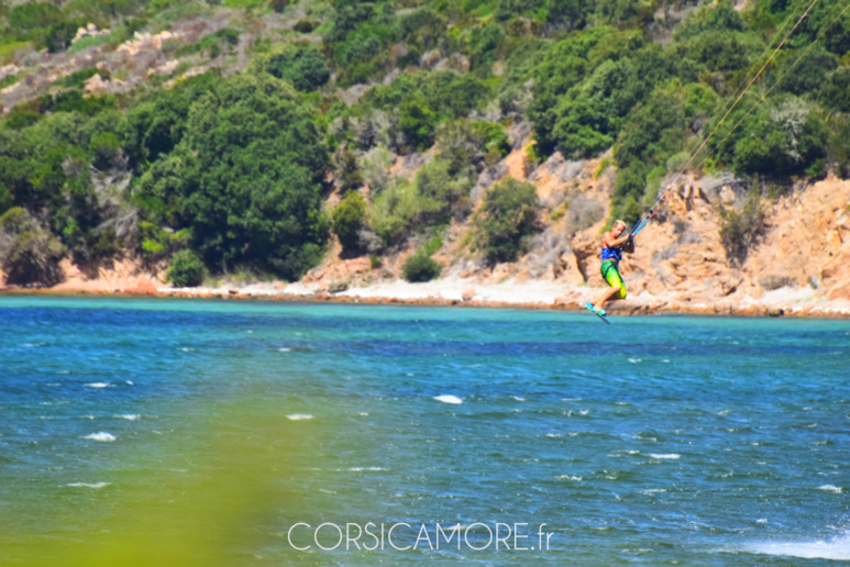 Kitesurf en Corse à Bonifacio