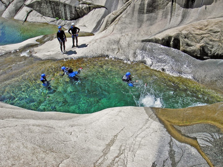 Canyoning en Corse