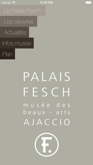 L'application mobile du musée Fesch