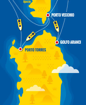 Nouvelles lignes Corsica Ferries en 2016