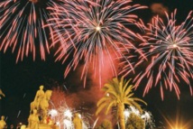 Feu d'artifice du 14 juillet à Ajaccio