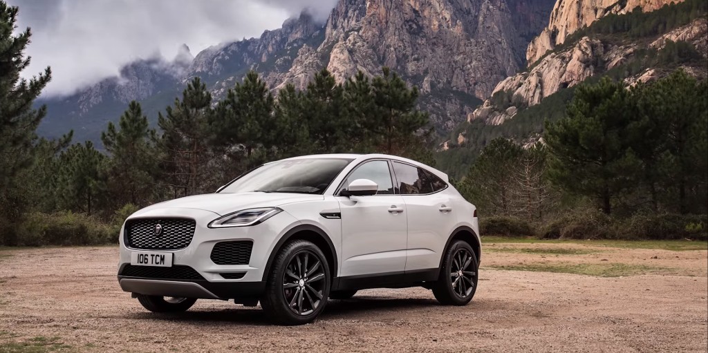 La nouvelle Jaguar E Pace en Corse