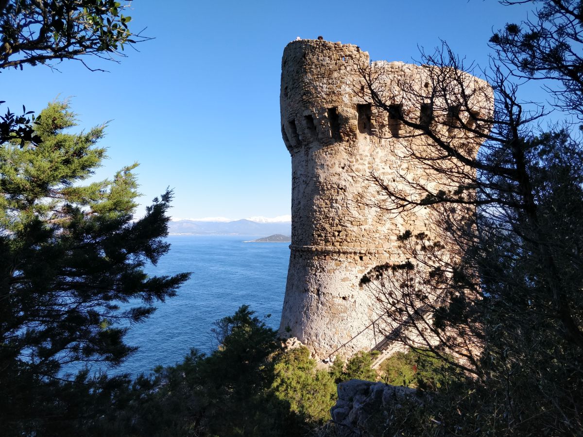 La Tour de Capo di Muro Randonnée du golfe d'Ajaccio