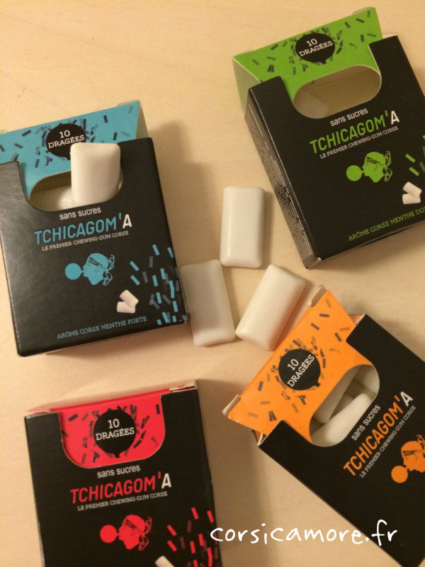 On a testé pour vous les chewing-gum corses Tchicagom'a