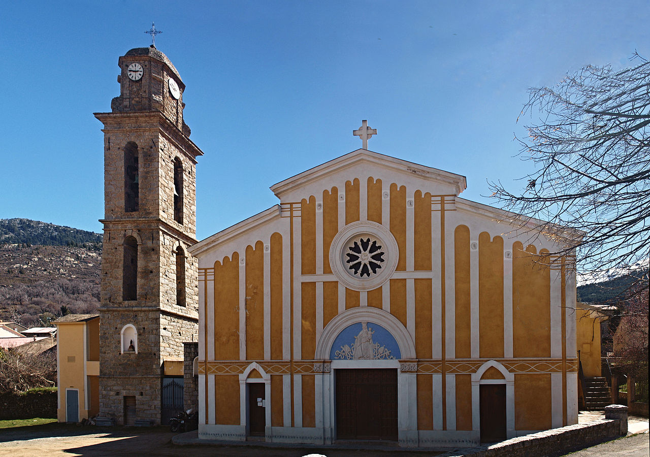 L'église de la Natvité de Casamaciollu ©Pierre Bona