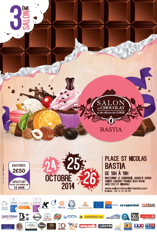 Le 3 eme salon du chocolat de Bastia