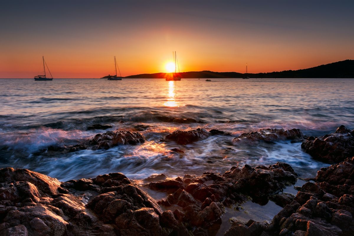 Mouillage en Corse