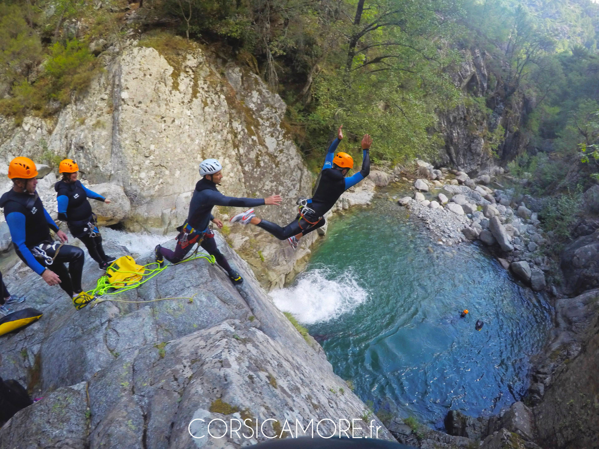 Canyoning en Corse