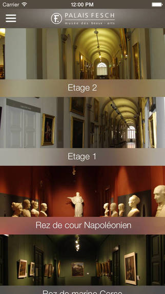 L'application mobile du musée Fesch