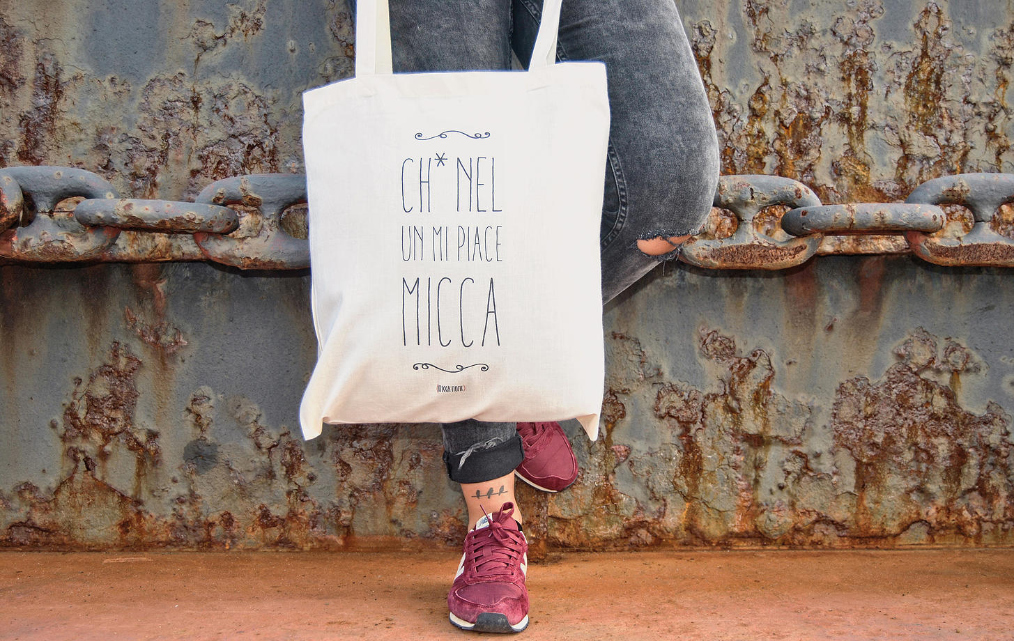Tote Bag Micca Nome en Corse Tote Bag Micca Nome en Corse