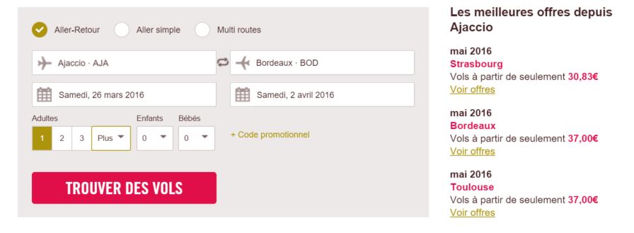 Volotea, la solution économique pour les courts séjours en Corse