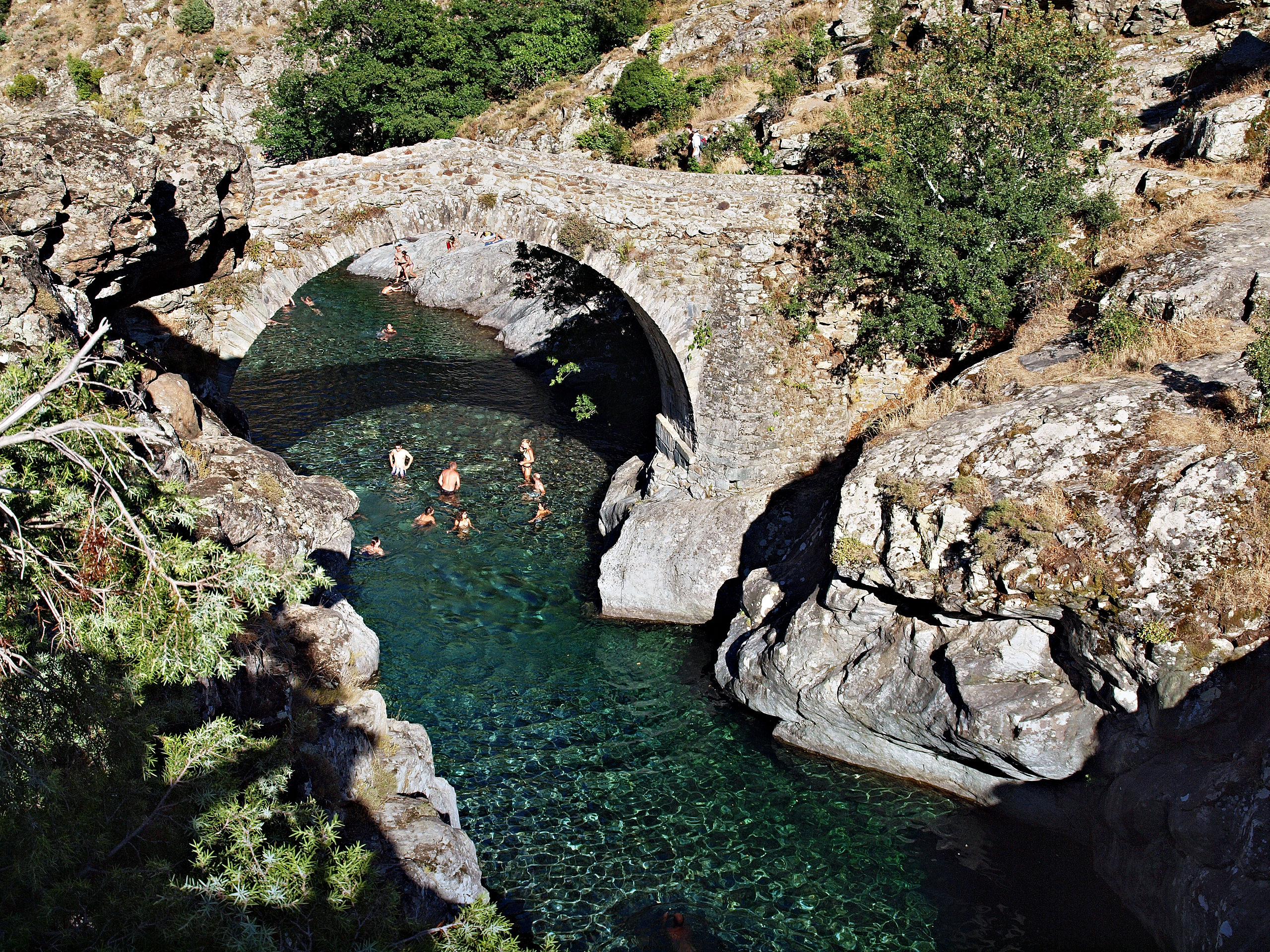 Pont génois d'Asco ( photo Bona)