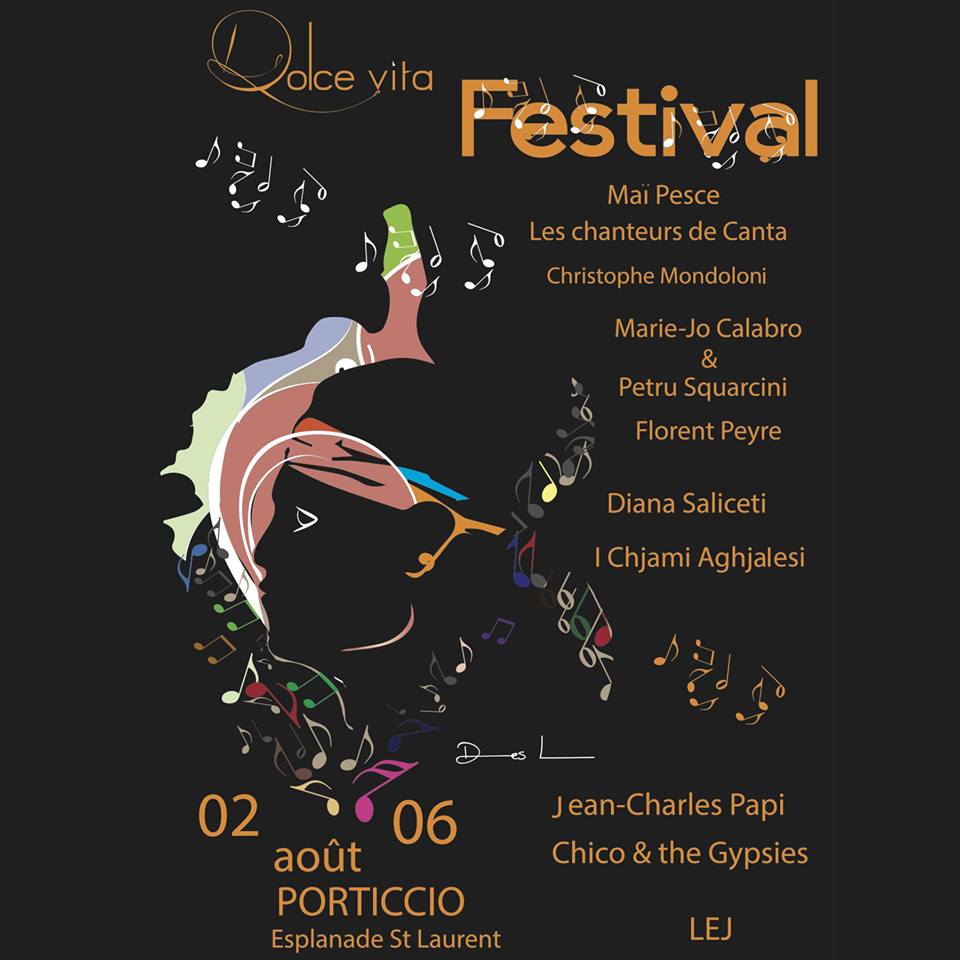 La programmation musicale de l'été 2016 en Corse... les dates à ne pas manquer