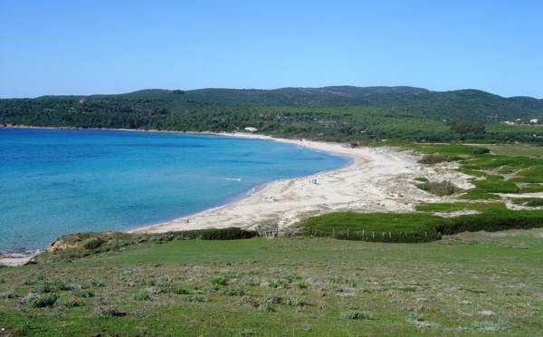 Capo di Feno, la plage à la mode