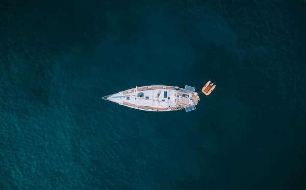 Voilier et son annexe