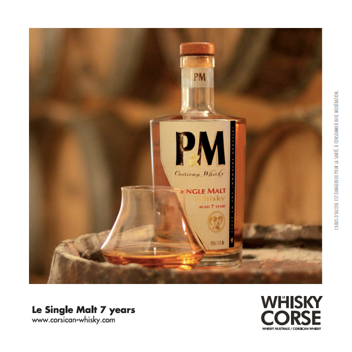 Whisky Corse Single Malt 7 ans P&M